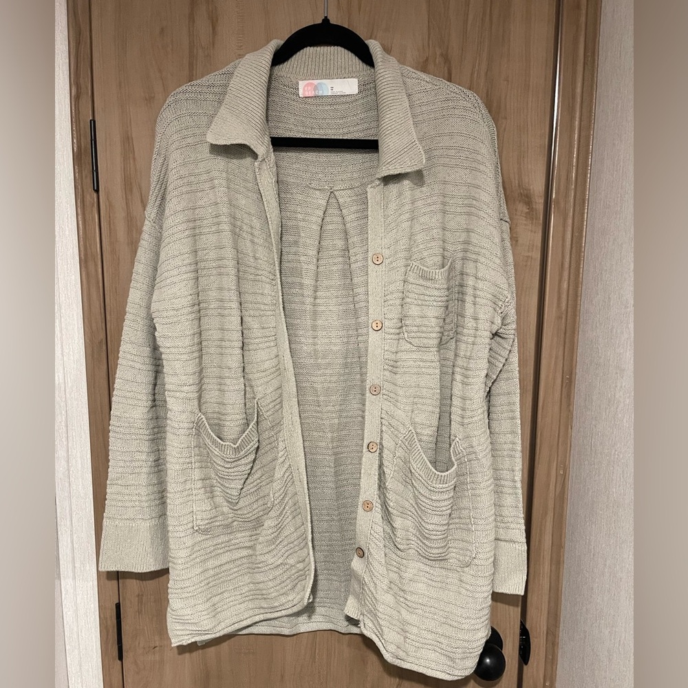 Free People 100% cotton cardigan